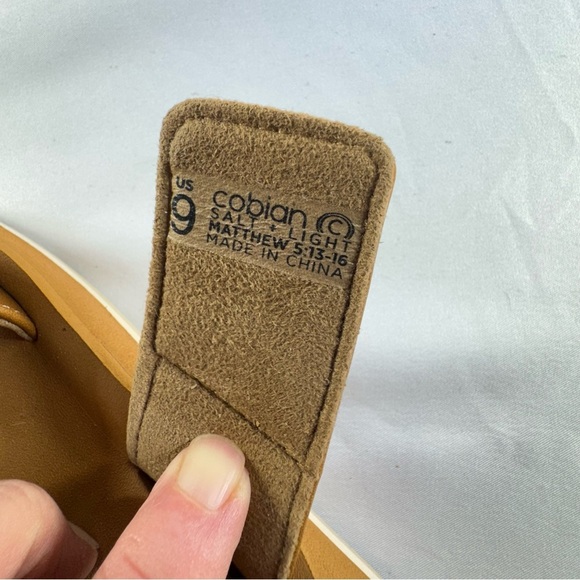 Cobian Brown Slide Sandals - Picture 9 of 10